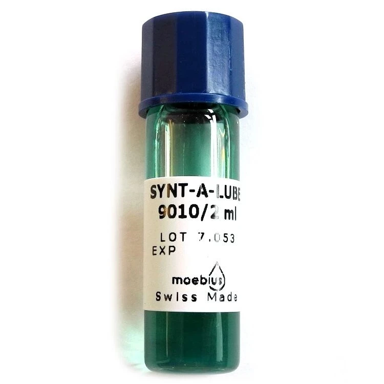 Watchmakers Moebius 9010 Synt-A-Lube Watch Oil Lubricant 2ml Greases for Watches & Clocks Repair