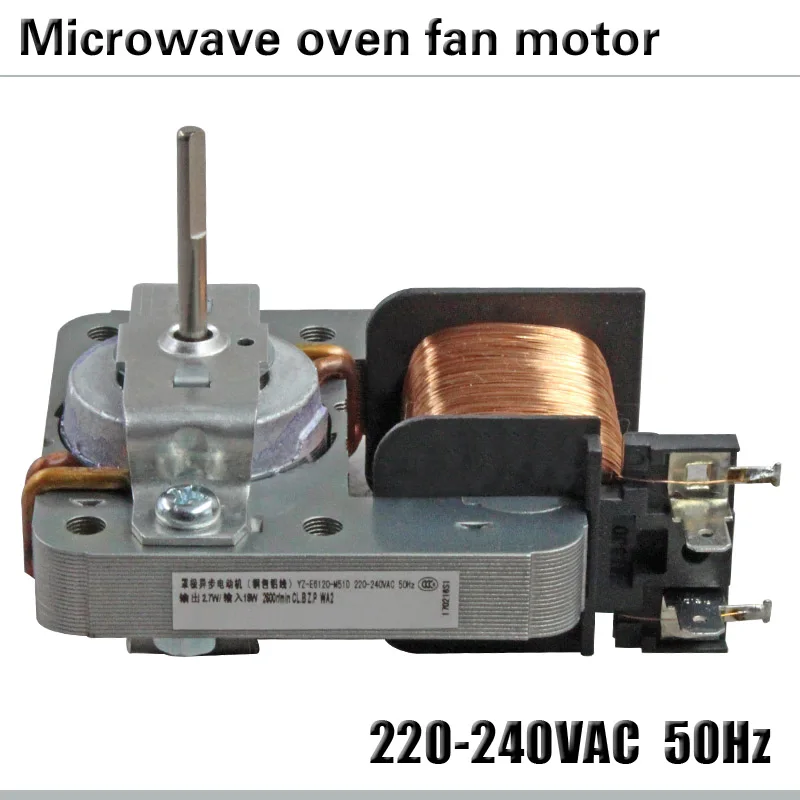 For Media Microwave Oven Cooling Fan Motor MDT-10CEF / YZ-E6120-W51D 220-240V 18W Microwave Oven Replacement Parts