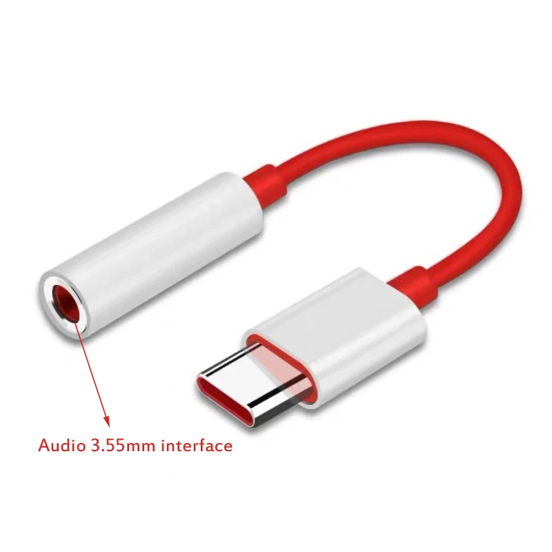 USB ประเภท C ถึง 3.5 มม.แจ็คหูฟังอะแดปเตอร์สายเชื่อมต่อสําหรับ ONE PLUS 7 USB-C Music Converter OnePlus 6T 7 Pro Universal