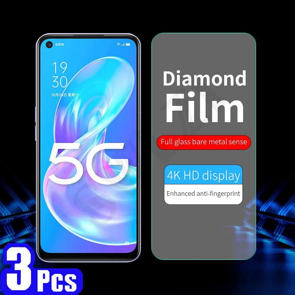 3/5 шт. 9H закаленное стекло для OPPO Reno 5 pro plus 5G 5K 5F 5Z A 4 SE lite 4Z 4F Z 3 2 2Z 2F Защитная пленка для экрана OPPO 10X ZOOM
