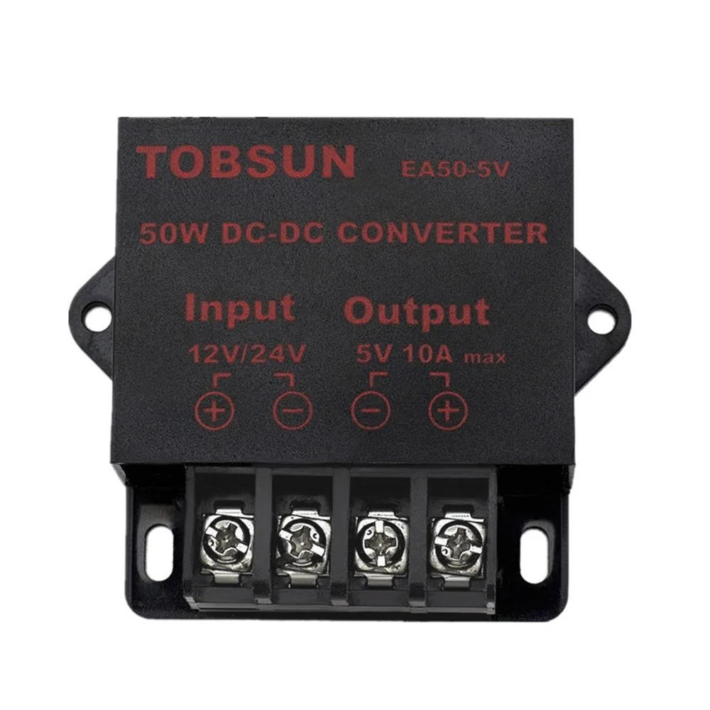 12V 24V to 5V 10A 50W DC DC Converter Transformer Step Down Voltage Reducer Module Power Supply for VORON 0.1