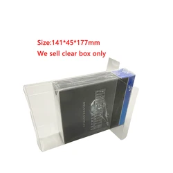 Transparent  Display Box For PS Final Fantasy 7 FF7 Reset Edition Luxury Iron Box Limited Edition Collection Case