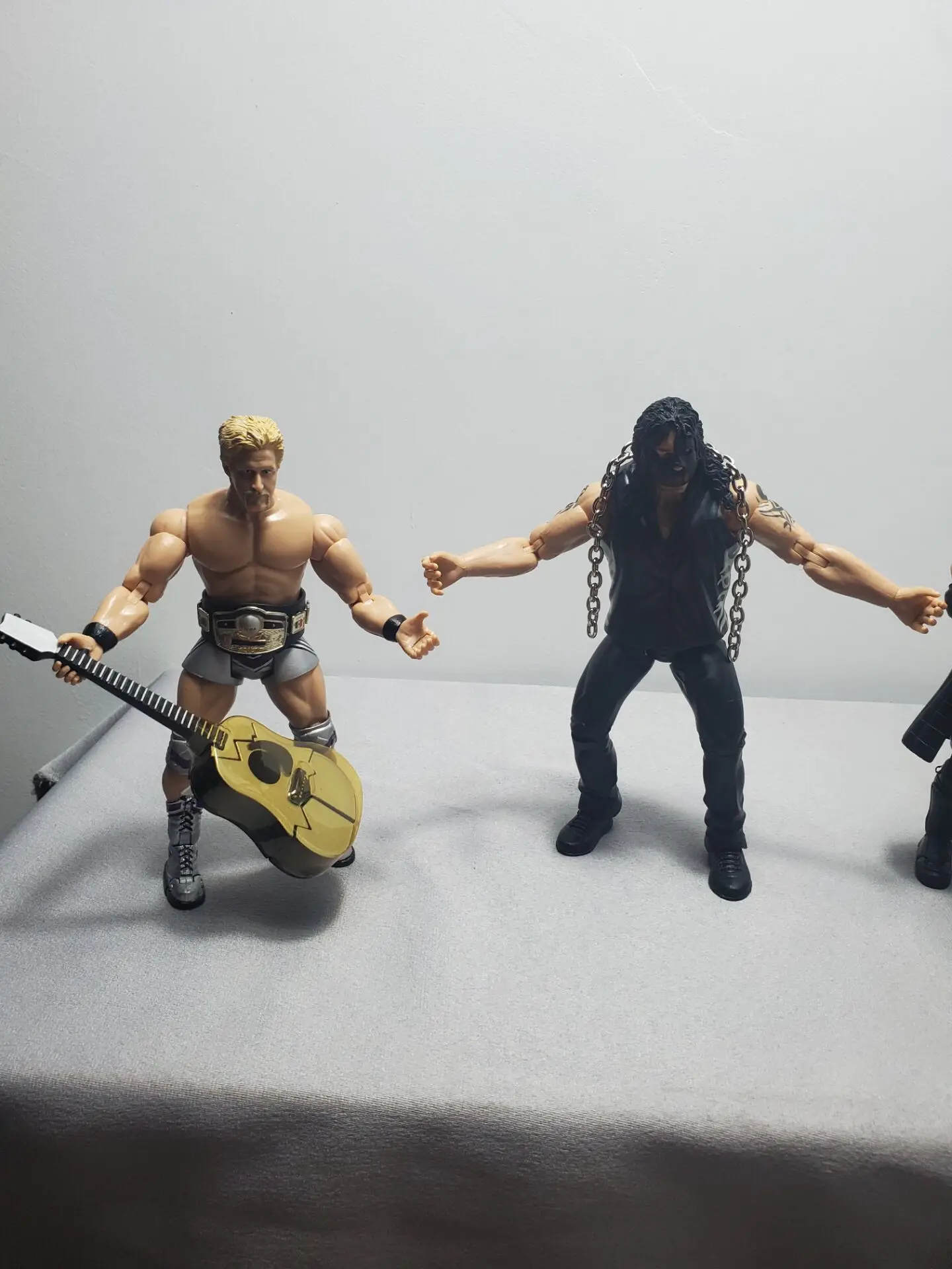 TNA Wrestler Gladiator AJ STYLES RAVEN ABYSS JEFF JARRETT figure model doll Boys collect toys