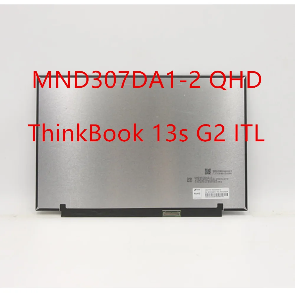 Original para Lenovo Thinkbook 13s g2 Itl Qhd Display Lcd Tela Mnd307da12 5d10v42638 Novo