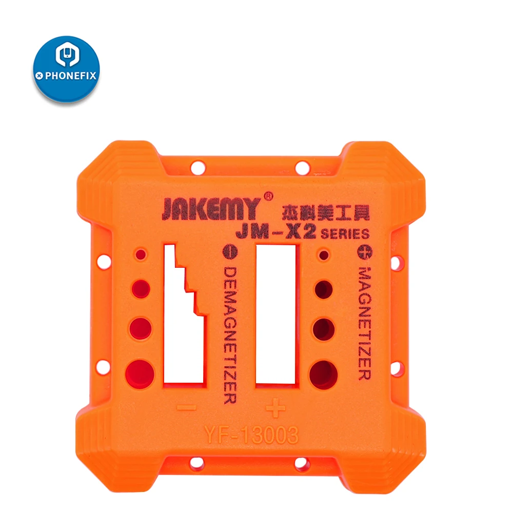 Magnetizer Demagnetizer Precision Magnetizing Demagnetizing Orange Pick Up Tool for Screwdriver Tweezers Gauss Degauss