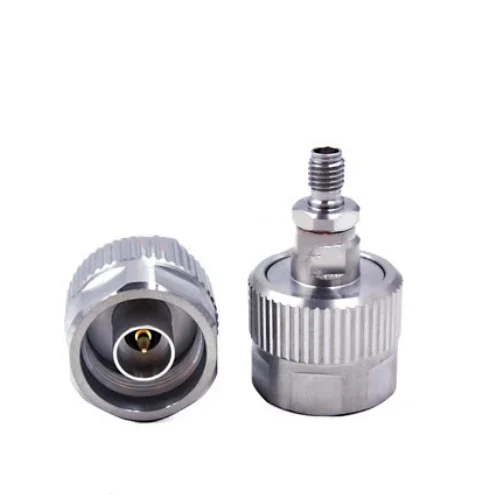 

N Male to SSMA Female Stainless Steel High Frequency Millimeter wave test Adapter Connector DC-18G