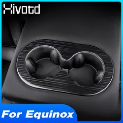 Armrest Rear Air Outlet Cover USB Charging Panel Water Cup Holder Trim Interior Auto Accessories For Chevrolet Equinox 2017 2020