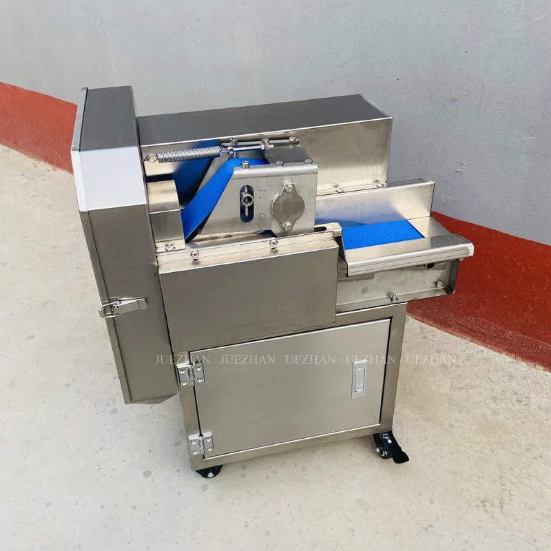 

Multi Function Double Frequency Chopper Scallion Chopper Fruit Chopper Slicing Section 500kg / h