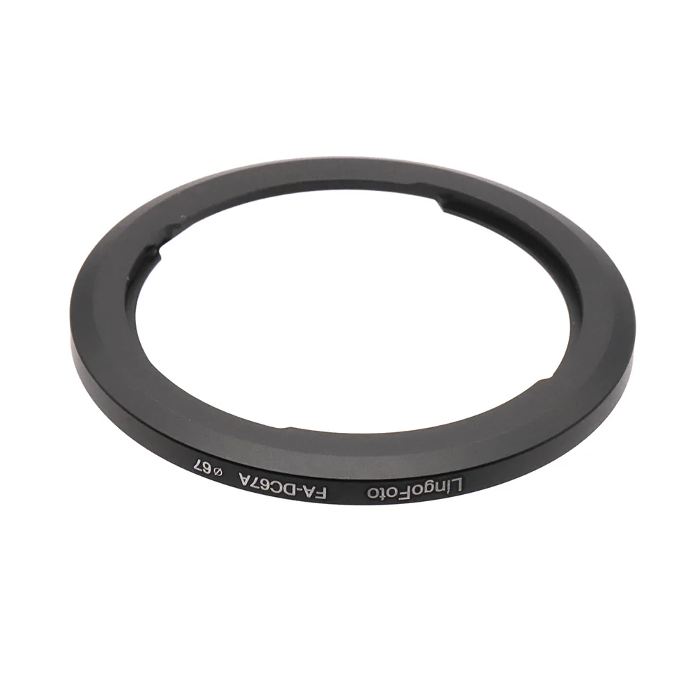 67mm Metal Lens Filter Adapter for Canon PowerShot SX50HS SX40IS SX30IS SX20IS SX10IS , third-party replacement for FA-DC67A