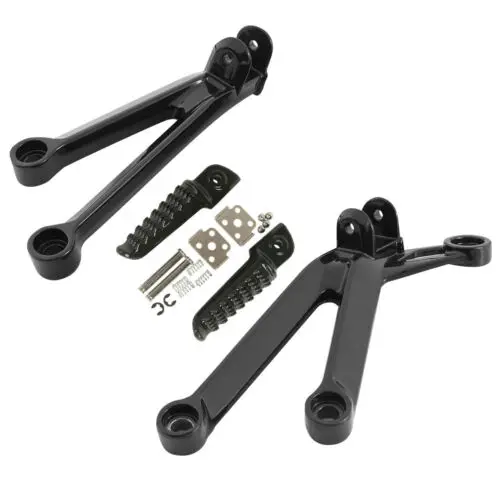 Rear Foot Pegs Footrest Brackets For Kawasaki ZX10R 2004-2005 Motorcycle Accessories