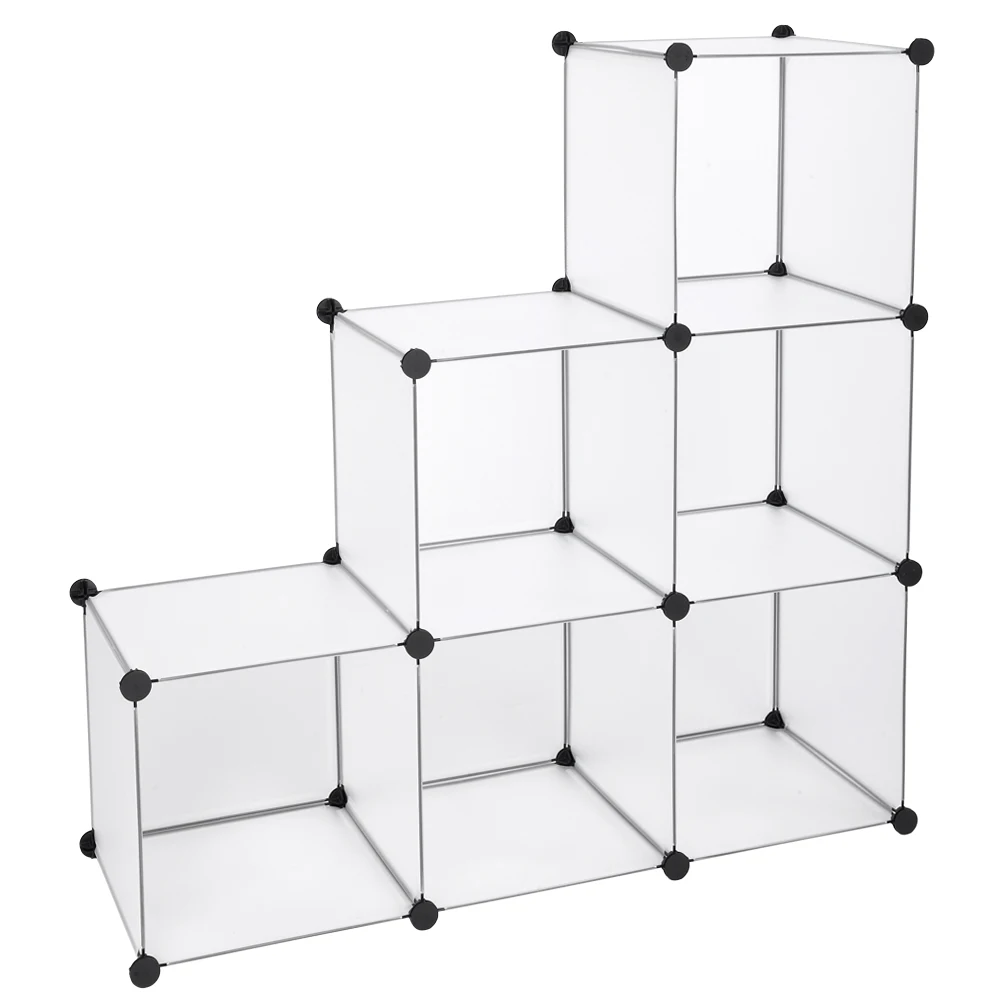 Two Colors  Cube Storage 6/9-Cube Closet Organizer Storage Shelves Cubes Organizer DIY Closet Cabinet  US Warehouse