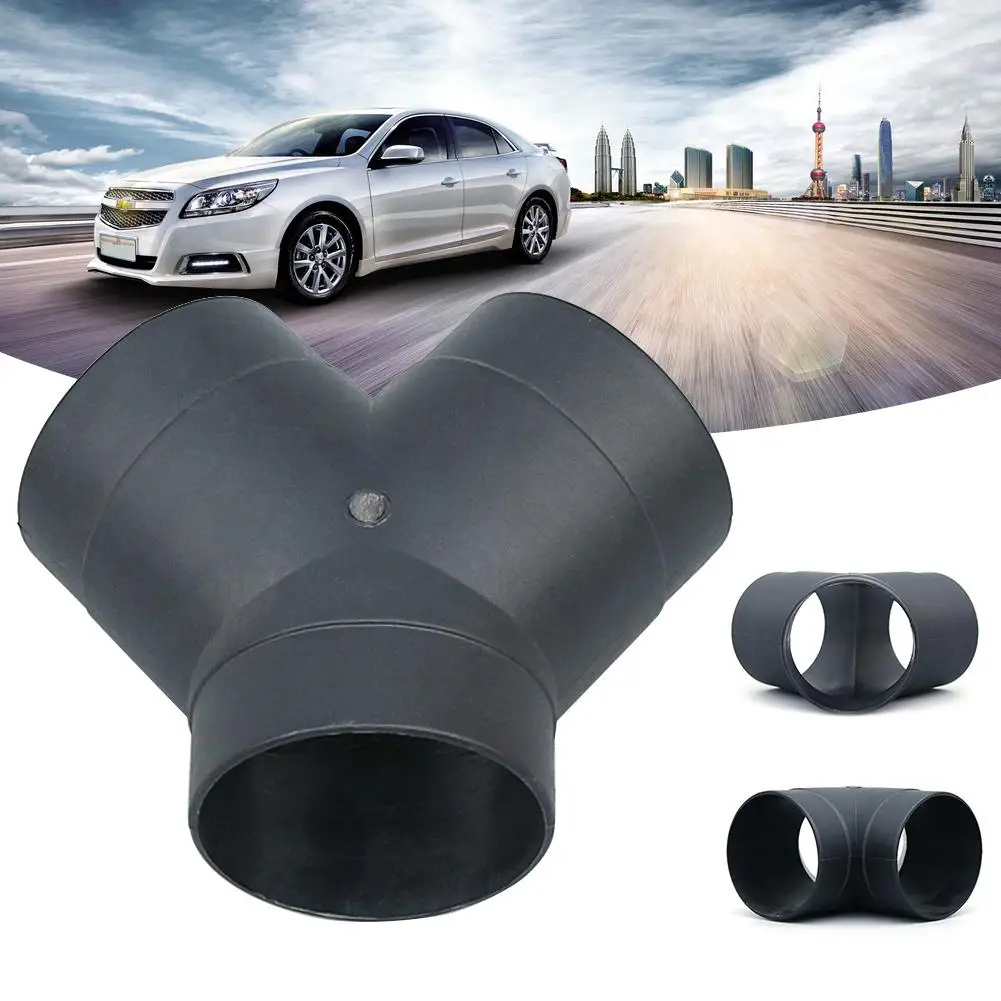 75mm Air Vent Ducting Y Piece Elbow Pipe Outlet Exhaust Connector For Webasto Eberspaecher Air For Diesel Parking Heater