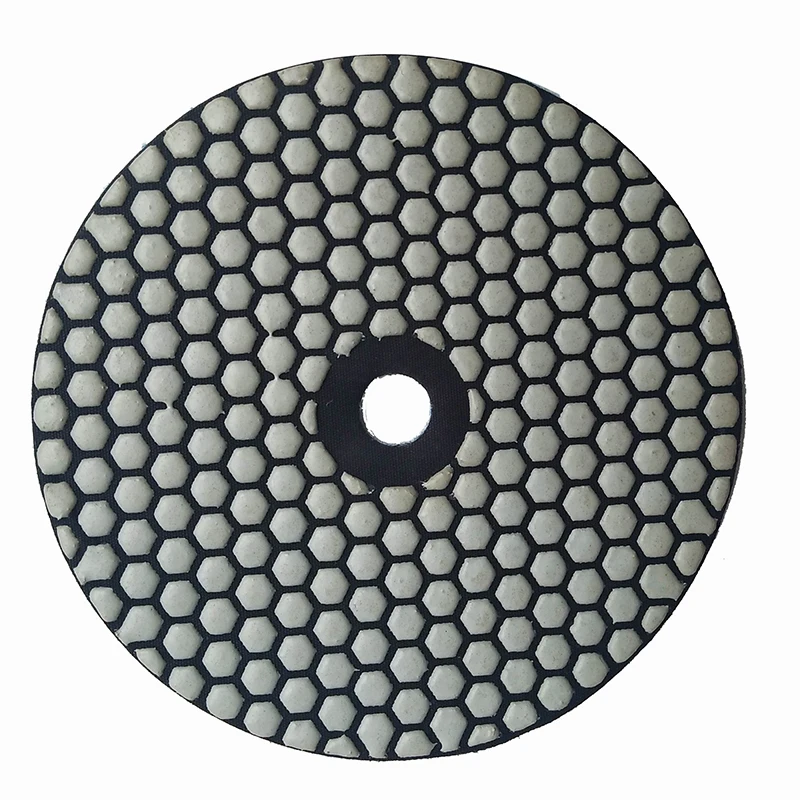 3PCS/Set 7 Inch 180mm Dry Polishing Pad Sharp Type Flexible Diamond Polishing Pad For Granite Marble Stone