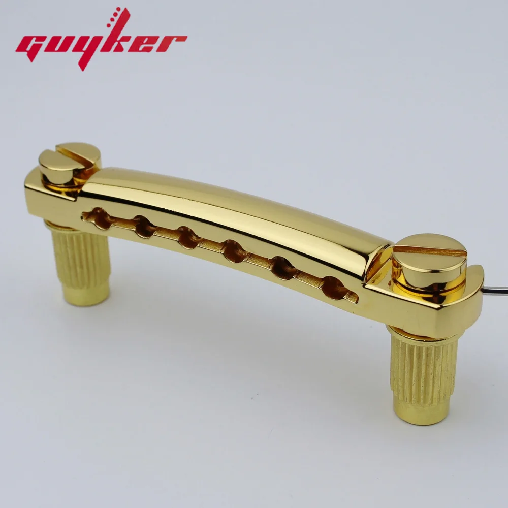 GUYKER Guitar Stop Bar Tailpiece with Anchors And Studs for LP SG Guitars