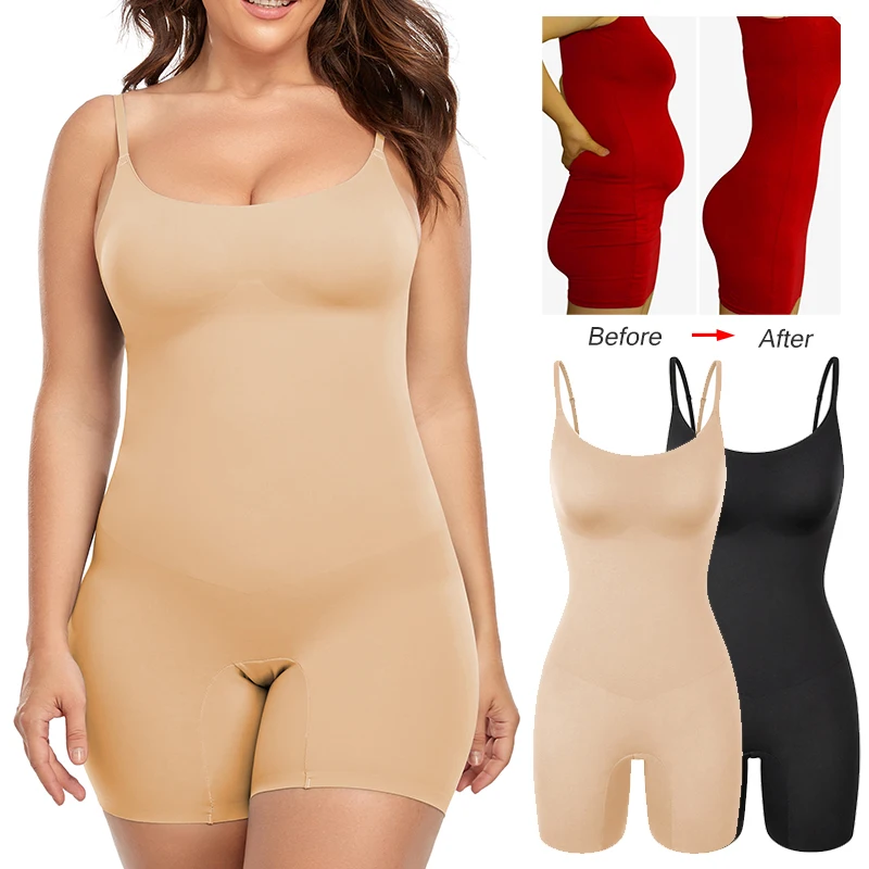 

Body Shaper for Women Seamless Shapewear Tummy Control Waist Trainer Butt Lifting Thigh Slimmer Bodysuits Full Fajas Colombianas