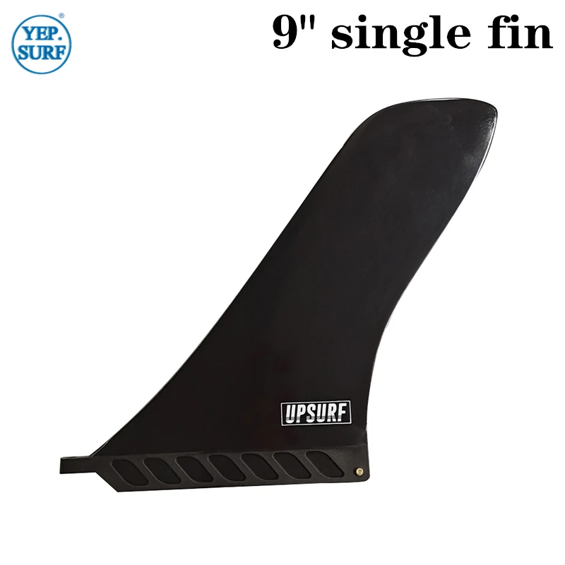 Surfboard and Longboard Fins, Nylon Plastic Fins, Single Fins, 9.0, 10.0 in Length