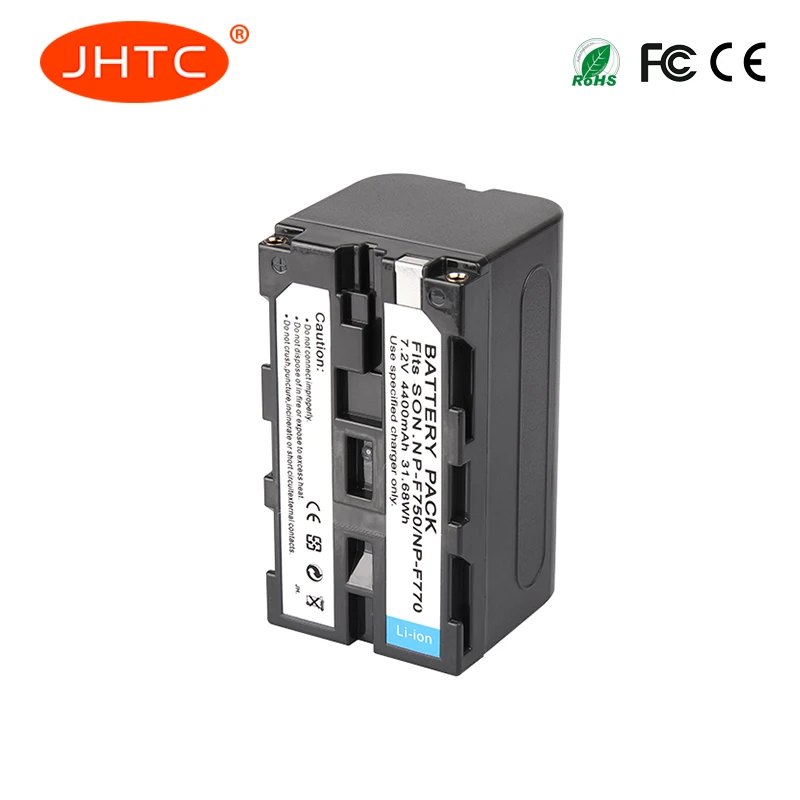 Batteria NP F750 NP-F770 F730 F770 per Sony NP F960 F970 NP-F770 F550 CCD-TRV58 TRV110K TRV26E V1J z1 TRV36 TR917 4400mAh