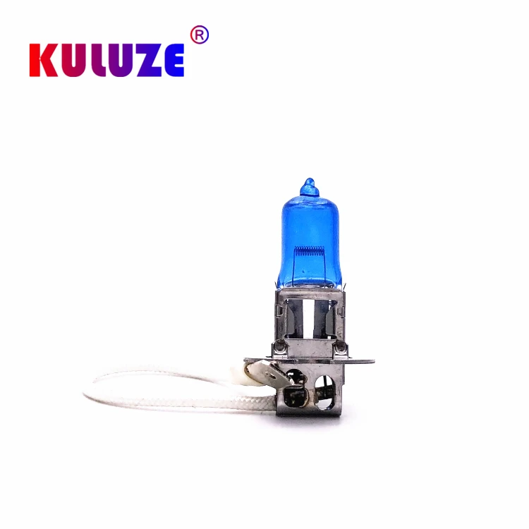 2 pcs H3 12V 55W Fog Lights Auto Car Halogen H3 Headlight Bulb Lamp Super White 5800K 100W Pk22s Car headlamp bulb