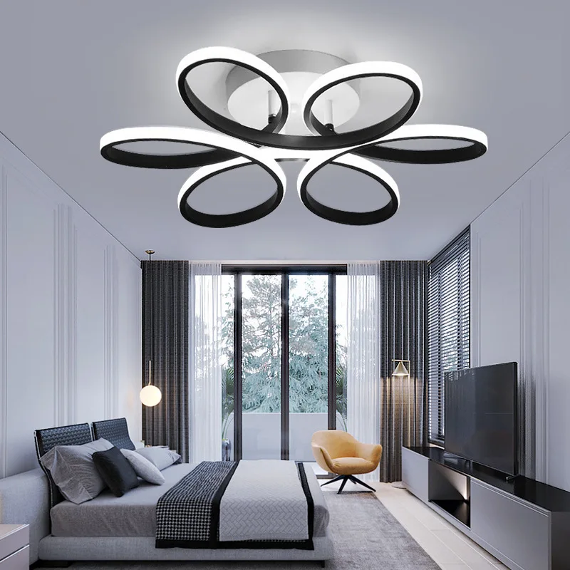 

Nordic Atmosphere Romantic Bedroom Ceiling Lamp Modern Simple Creative Personalized Living Room Dining Room Lamp