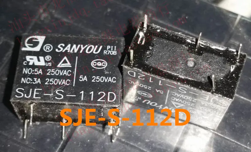 

relay SJE-S-124L 33F-1C-24V SJE-S-112D SJE-S-105D