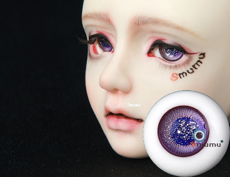 1/8 1/6 1/4 1/3 BJDอุปกรณ์เสริมตุ๊กตาตาแก้วEyeballสำหรับBJD/SD YOSD MSD SD16 DD,ไม่รวมตุ๊กตาและอื่นๆE2570