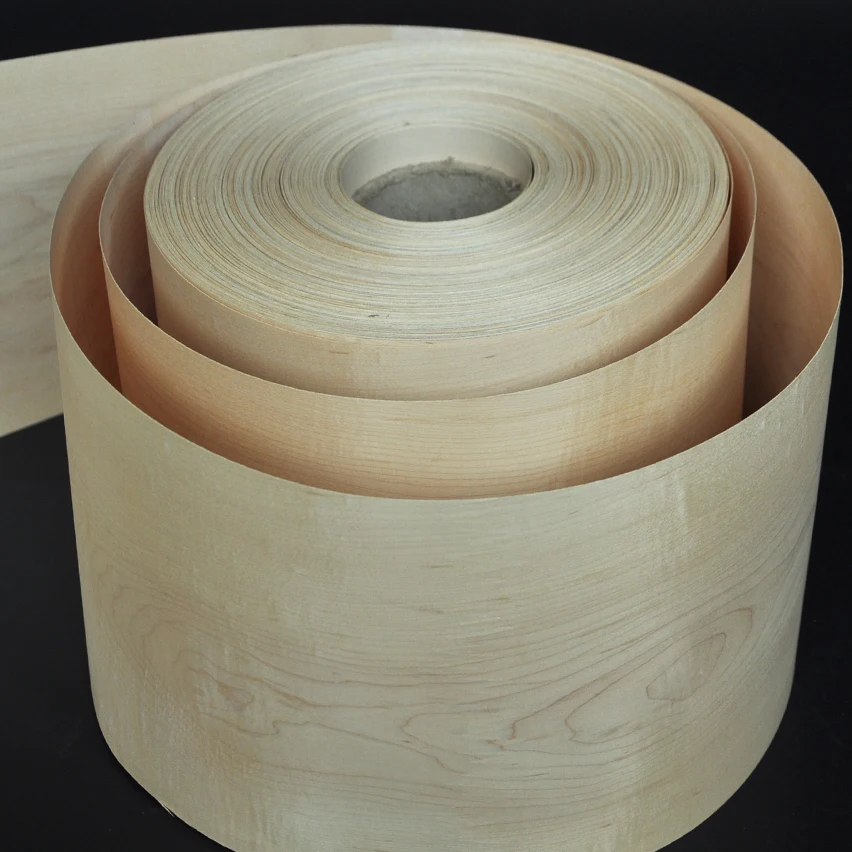 Natural Maple(C.C) Wood Veneers Size 250x20CM table Veneer Flooring DIY Furniture Natural Material bedroom chair table Skin