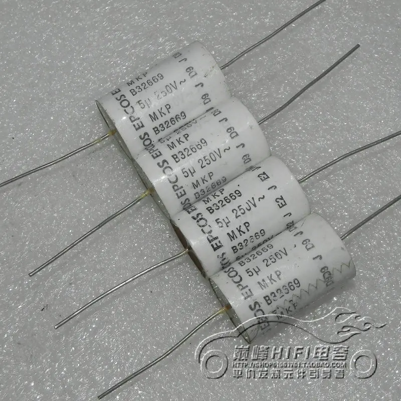 1pcs/1lot EPCOSS SIEMENSS B32669 MKP 250V5UF 400V 505J thick copper foot frequency division film capacitor