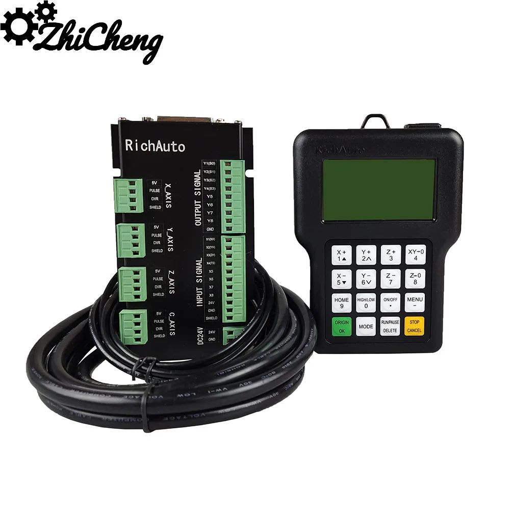 A11E A18E 3/4-Axis motion control system RichAuto DSP CNC engraving motion controller laser, flame, plasma cutting machine
