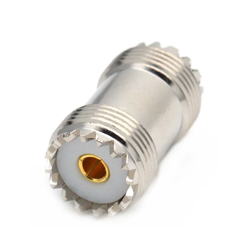 1 PCS UHF Female SO-239 Jack to UHF Female SO239 lot RF Adapter Connector for PL-259 UHF Male  SL16,M,UHF-KK