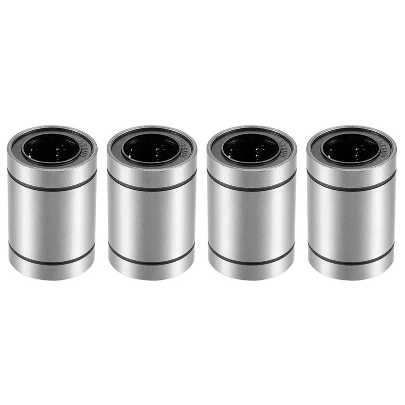 Linear Ball Bearings, 25mm Bore Dia, 40mm OD, 59mm Length (LM25UU Pack of 4) Retail