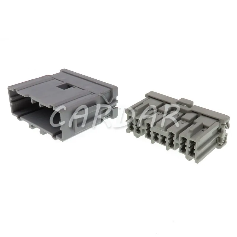 1 Set 14 Pin 6098-0253 6098-0254 2.2mm (090) Cable Auto Wiring Harness Connector Plug AC Assembly Car Electrical Wire Socket