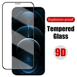 Full Cover Protective Glass On For iPhone 11 Pro X XR XS Max Screen Protector On iPhone 7 8 6 6s Plus 12 Pro Max Glass Film