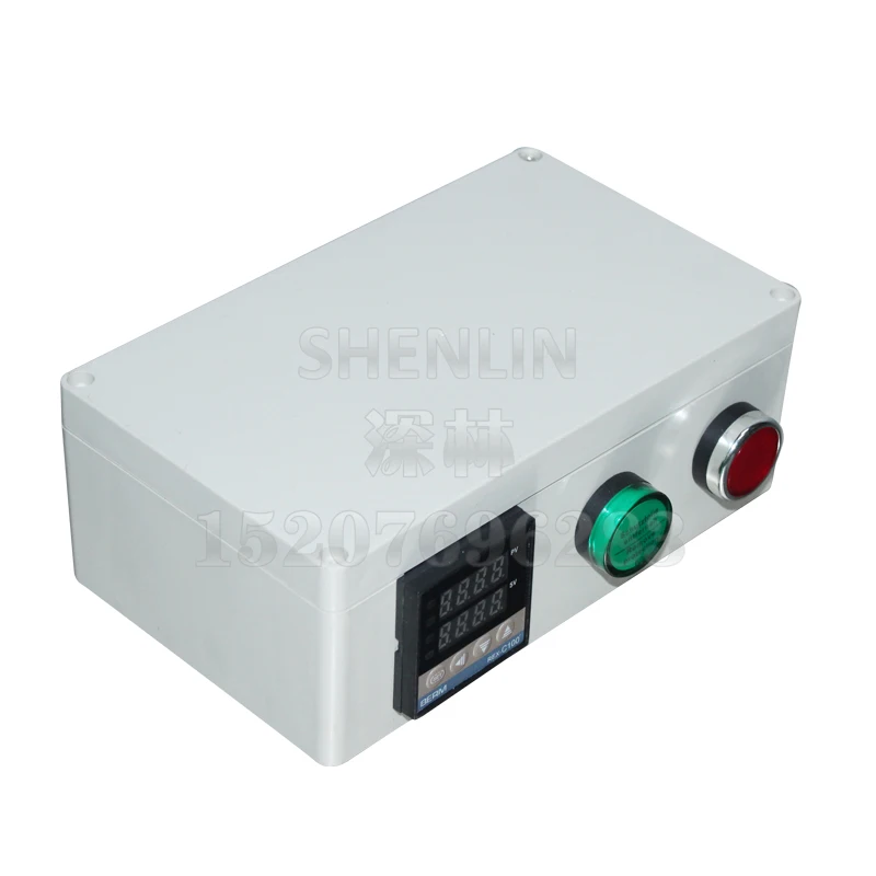 Temperature control case Thermocouple sensitive controller device 0-1200 degree ABS shell smart PID controller heating device
