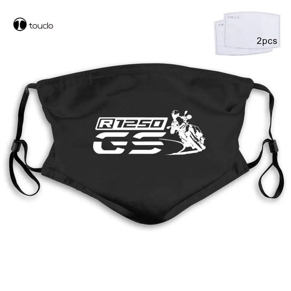 R 1250 Gs Motorrad Fans Motorcycles Face Mask Filter Pocket Cloth Reusable Washable