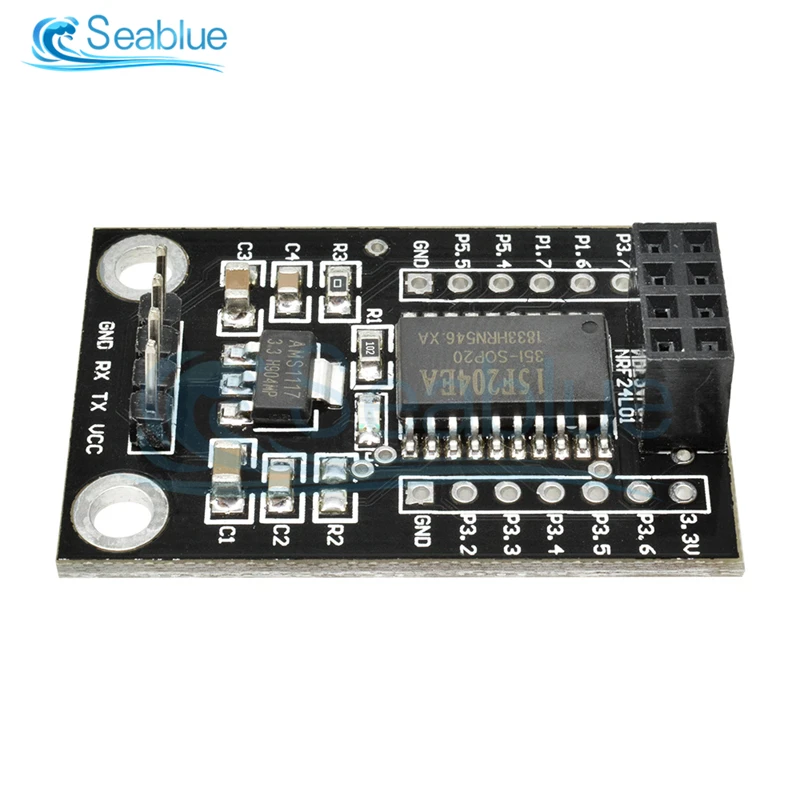 STC15F204 ESP Drahtlose Entwicklung Bord NRF24L01 Buchse Modul Drahtlose Serielle Interface Modul Mikrocontroller Für Arduino