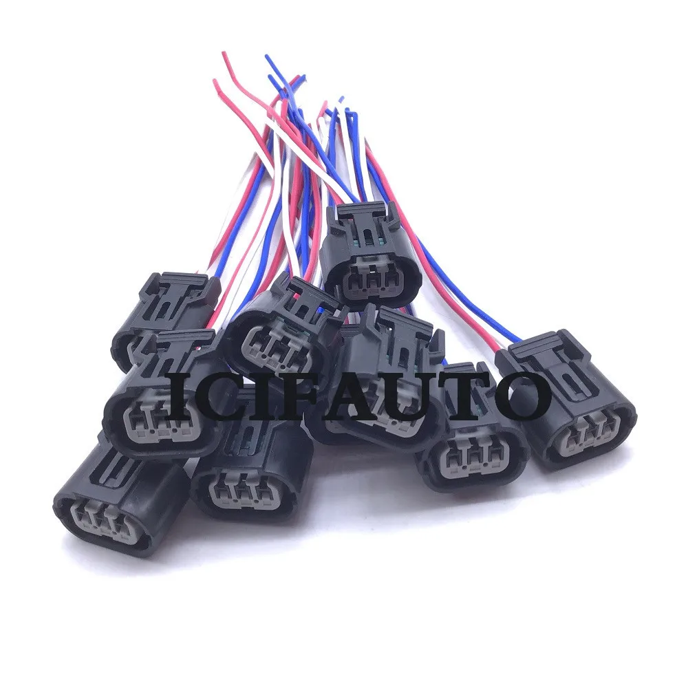 2/5/10 x Connector of Camshaft &Crankshaft Position Sensor for Acura EL Honda Civic 01-05 L4 1.7L 37840-PLC-006 / 37500-PLC-015