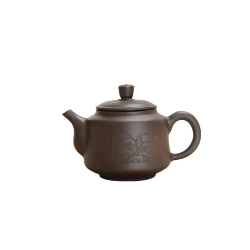 Yixing Zisha Teapot Chinese Handmade Kungfu Tea Kettle Purple Clay Home Decor Pottery Teaware Set Tea Ceremony