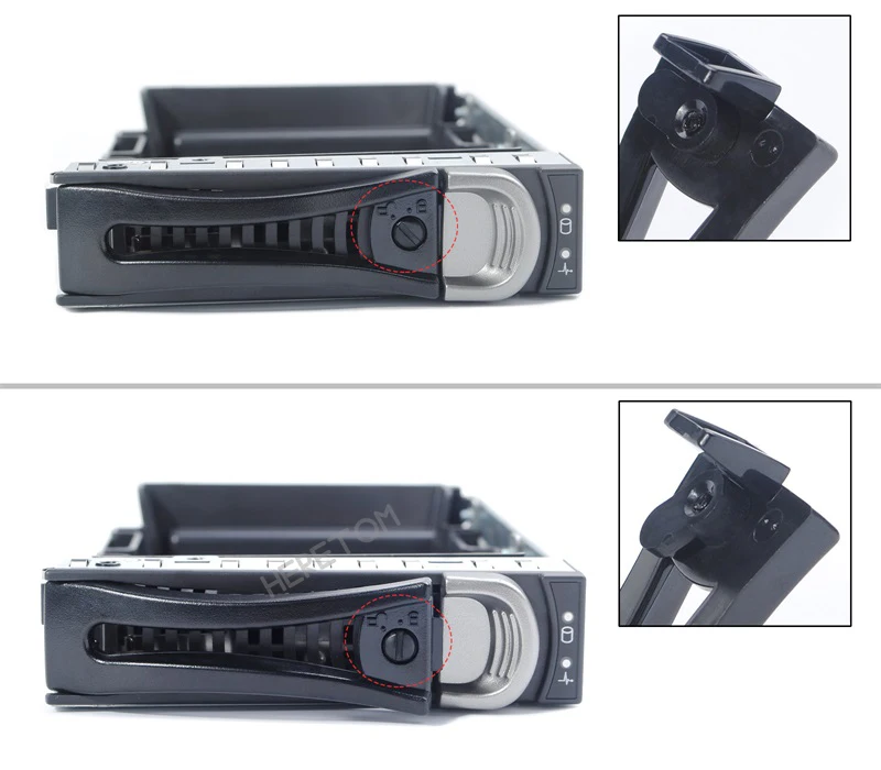 05RW66 3.5 "LFF HDD Drive Tray Caddy Bracket untuk Dell C6320 C6220 C6320P 3.5Inch Tray Seld 5RW66