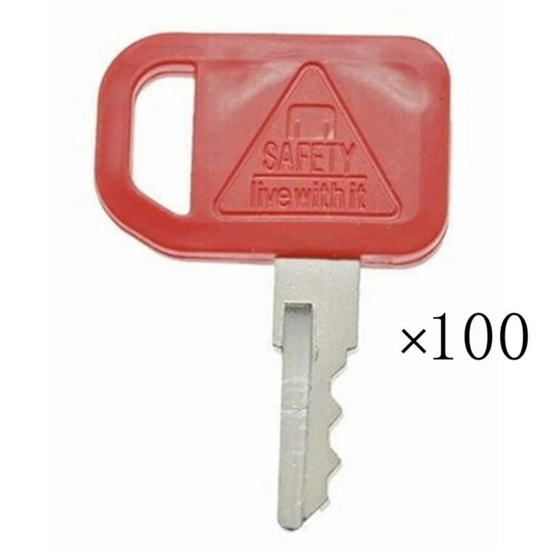 

100X Ignition Key For John Deere Heavy Equipment Skid Steer Columbia T209428