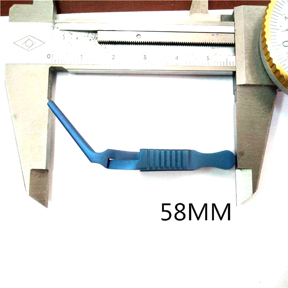 Clip hemostático de aleación de titanio, clip Microvascular, clip de la arteria venosa, dispositivo hemostático, dispositivo de cierre, clip de