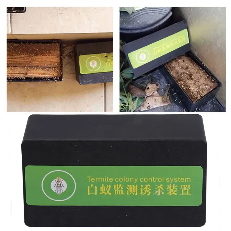 2024 New Termite Bait Station Garden Bugs Traps Tube Insect Killer Dam Economic Forest Farm Supply Odorless Pest Control