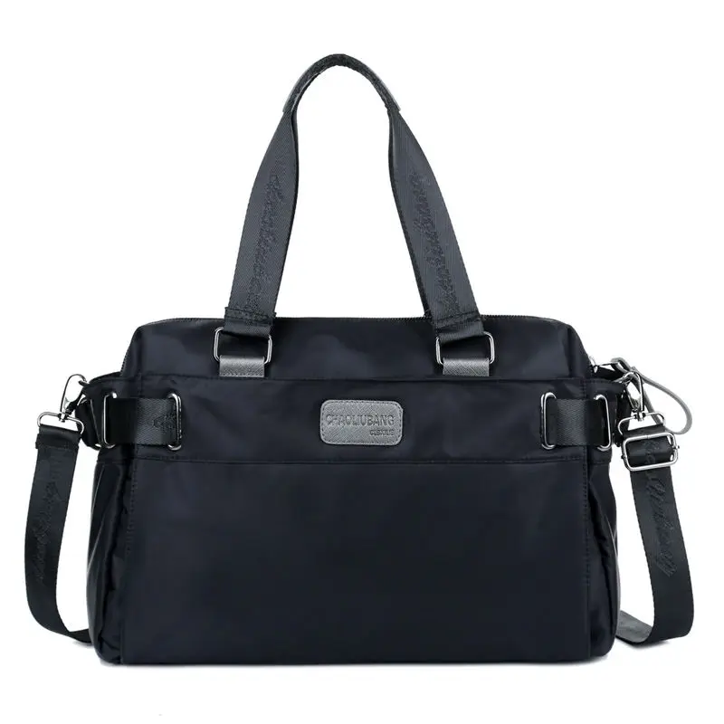 Imagem -03 - Único Ombro Bolsa do Mensageiro Nylon Impermeável Macio Lavado Bolsa com Zíper Cor Sólida Viagem Crossbody Bolsa Boa Qualidade Top Venda