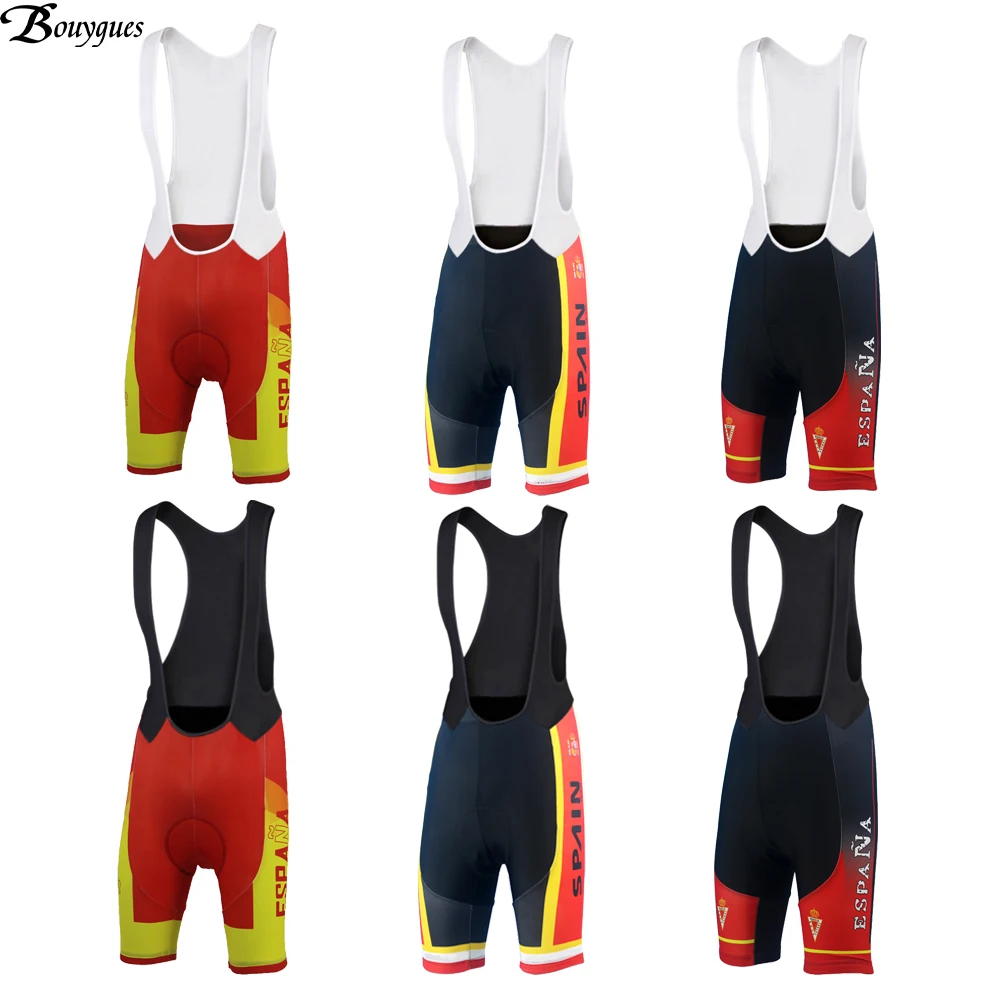 NEW Spain Retro Men‘s Cycling pants Bicycle Summer Shorts Top quality Gel Pad Pro Road Bike Clothes culotte ciclismo 3 Style