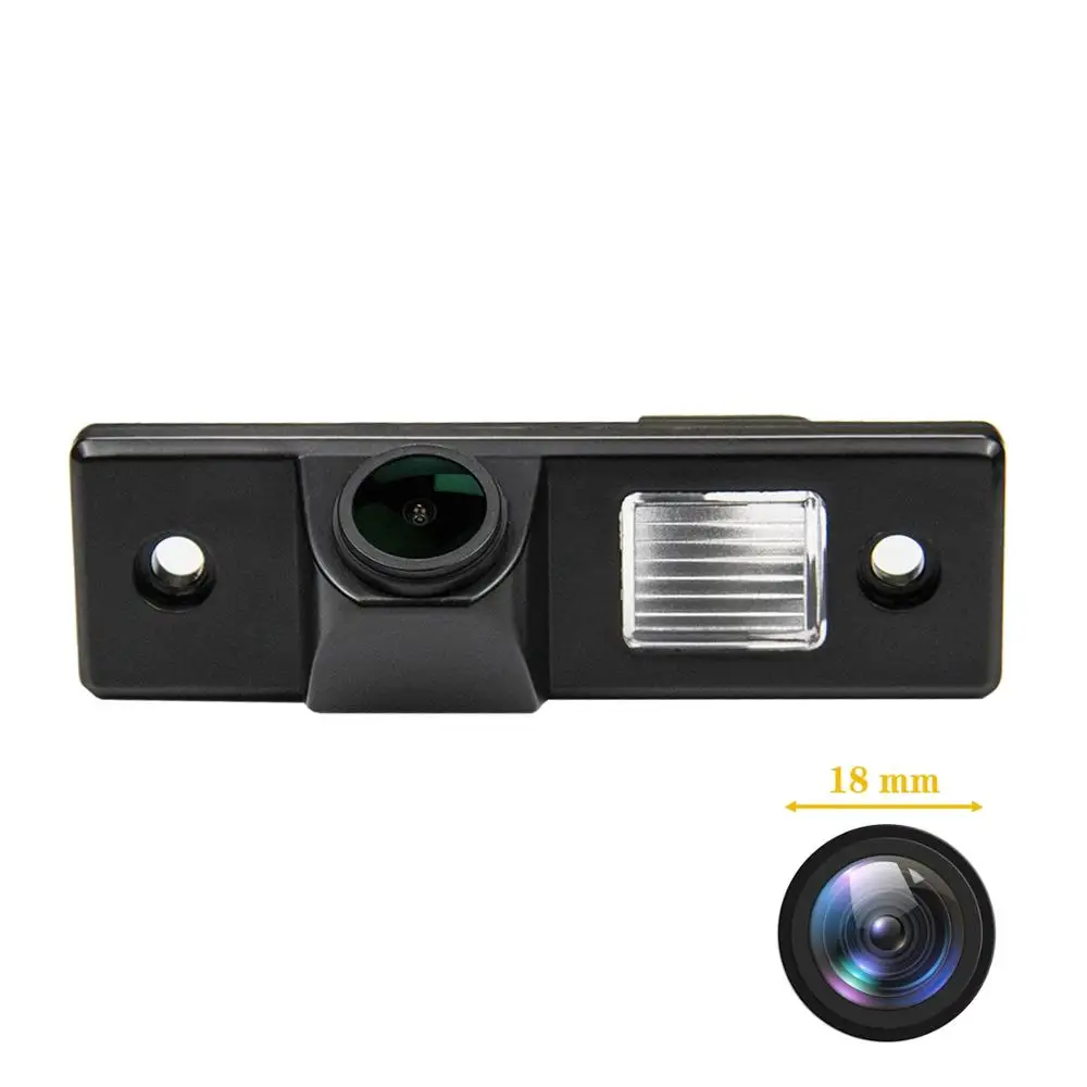 Misayaee HD 1280x720P Car View Reverse Backup Plate Light Camera for Chevy Chevrolet Lova Aveo Epica Captiva Cruze LaCrosse