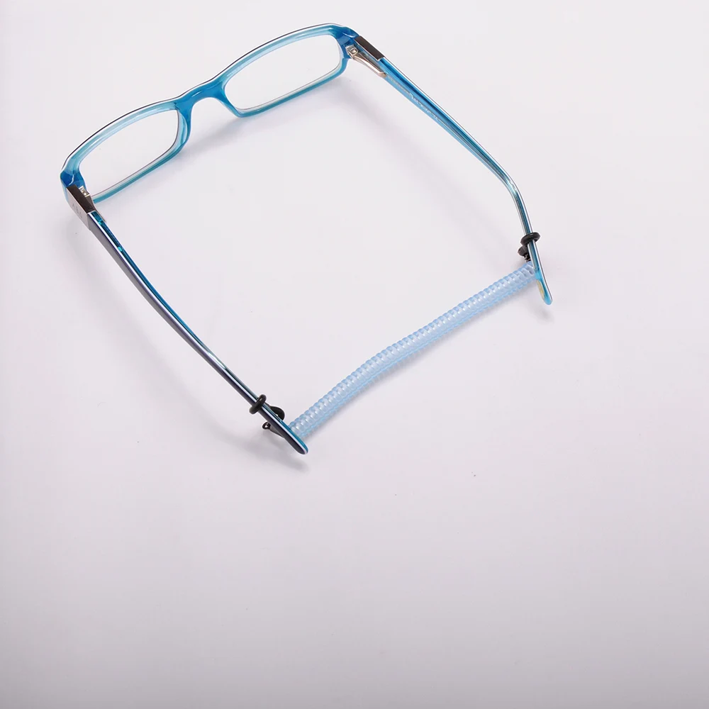 12pcs/Lot Elastic Kids Eyeglass Nylon Spiral Coil Sport Cords/Junior Retainer/Children Spectacle/Sunglass adult String Band