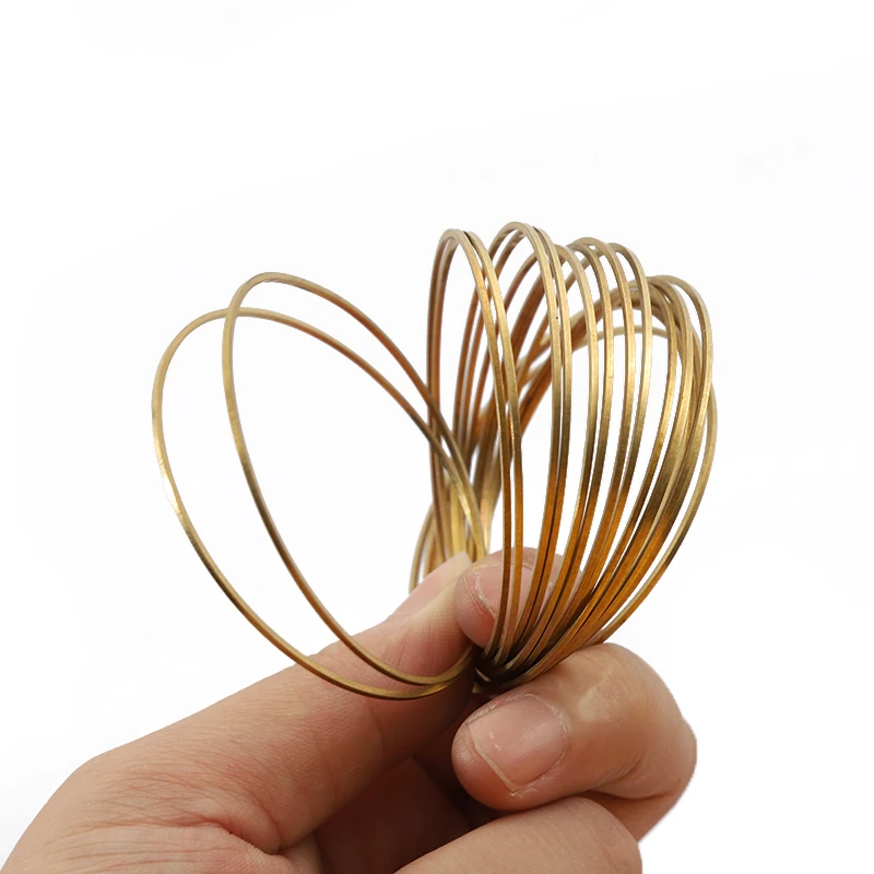 20pcs Raw Brass 50mm 55mm 60mm Large Circle Hoop Charm Connector Rings For DIY Dangling Jewelry Findings Making Accessories - Image 4