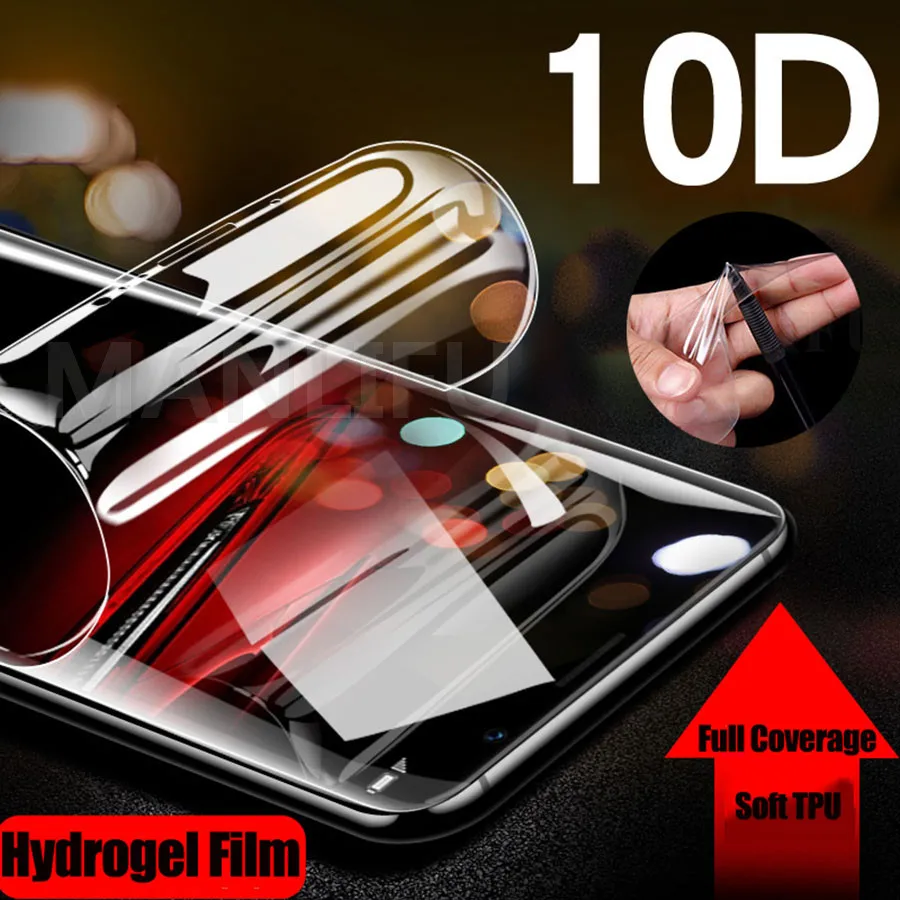 900D Full Cover For LG Q92 q92 Screen Protector Hydrogel Film Protective Film For LG Q q 92 Not Tempered Glass