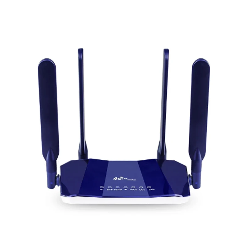 4G LTE CPE Router 300Mbps CAT4 Wireless CPE Routers Unlocked Wifi Router 4G LTE FDD RJ45Ports&Sim Card Slot Up to 25users