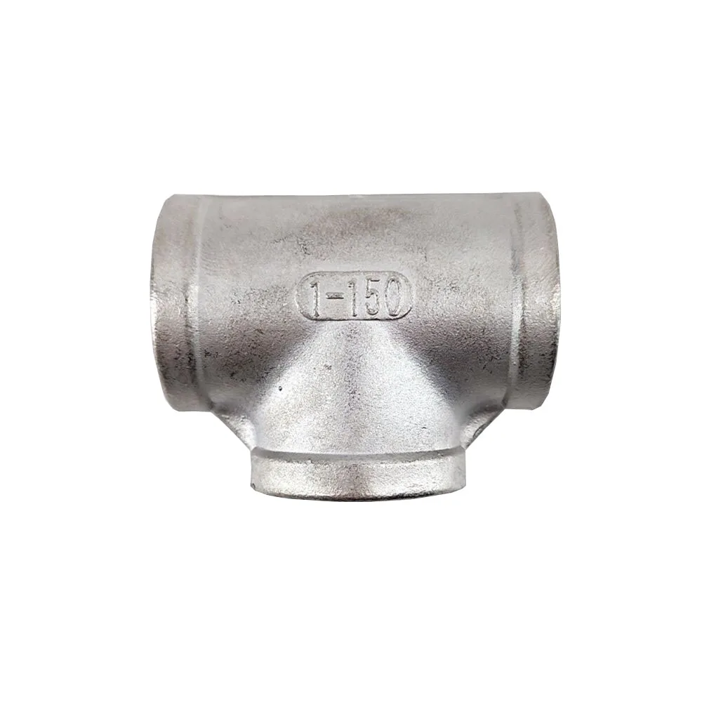 Kegland Stainless Equal Tee with Internal 1 Inch BSP Thread