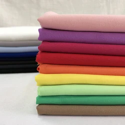 Polyester Pongee Fabric For Sewing Dress Skirt Shirt DIY Doll Clothes Handmade Quilting Fabric By the Meter